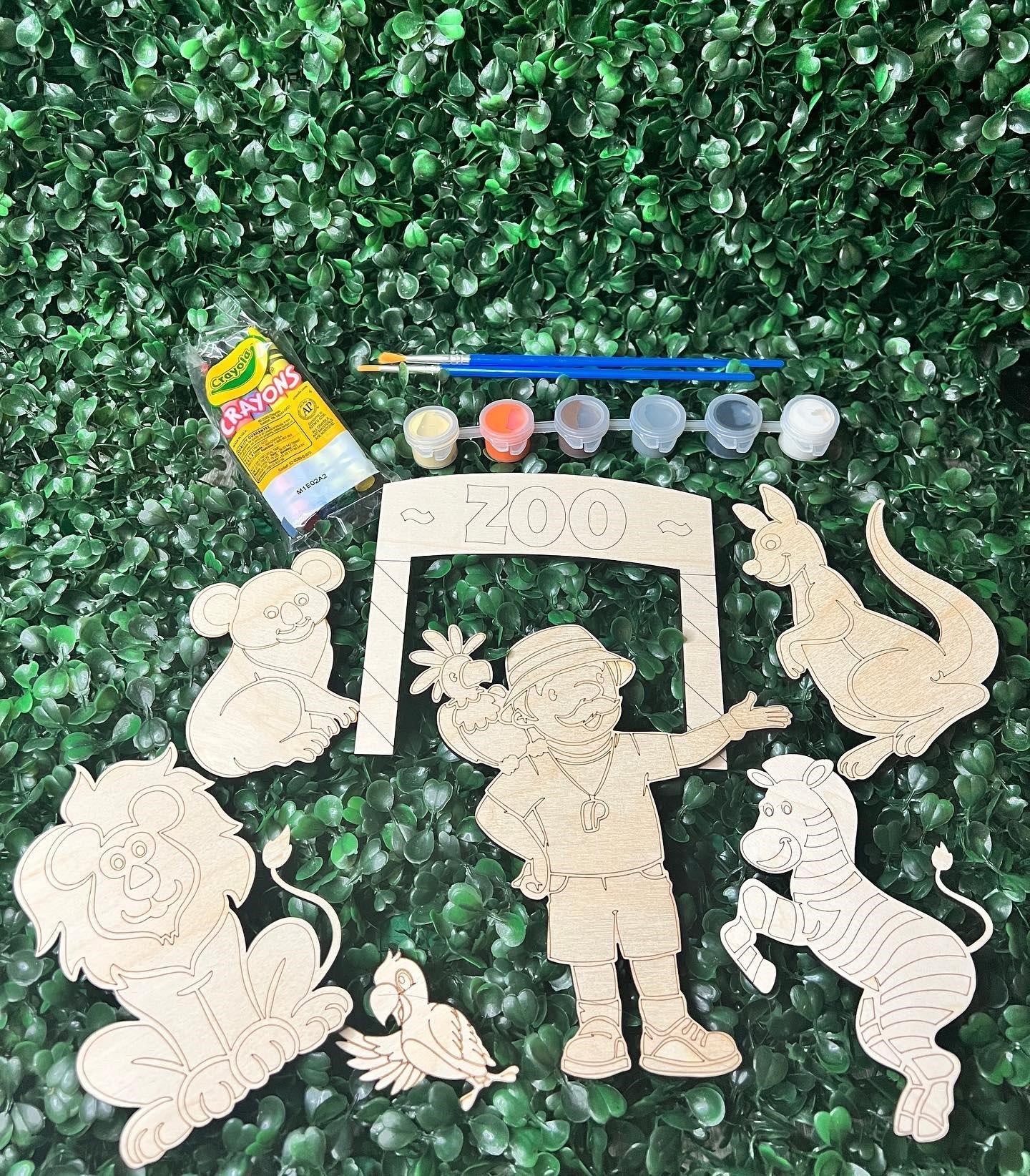 Zoo Day Craft Kits
